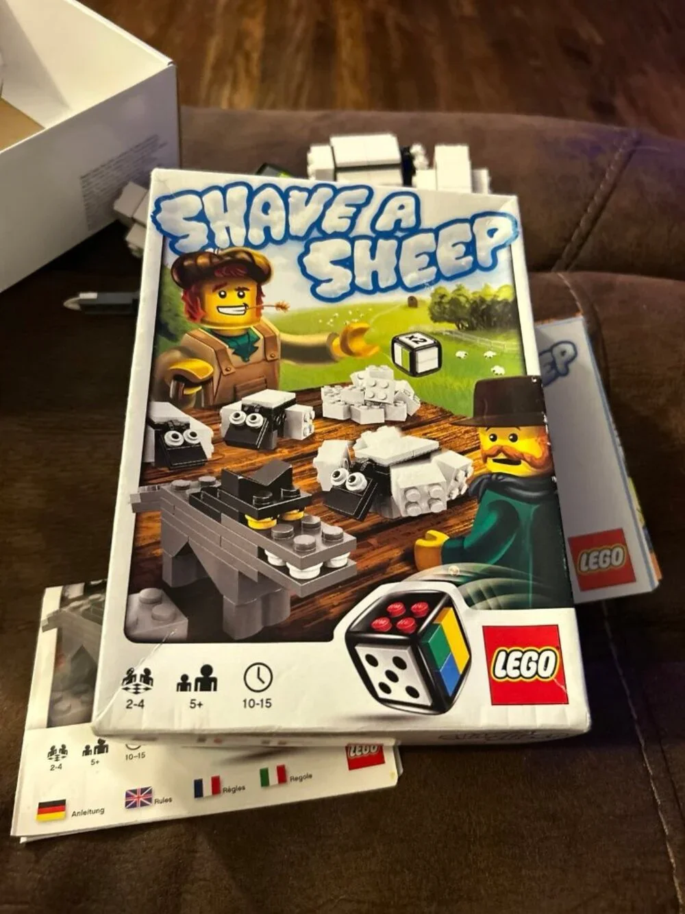 Lego Game shave a sheep boxed set 3845 complete game building rare htf